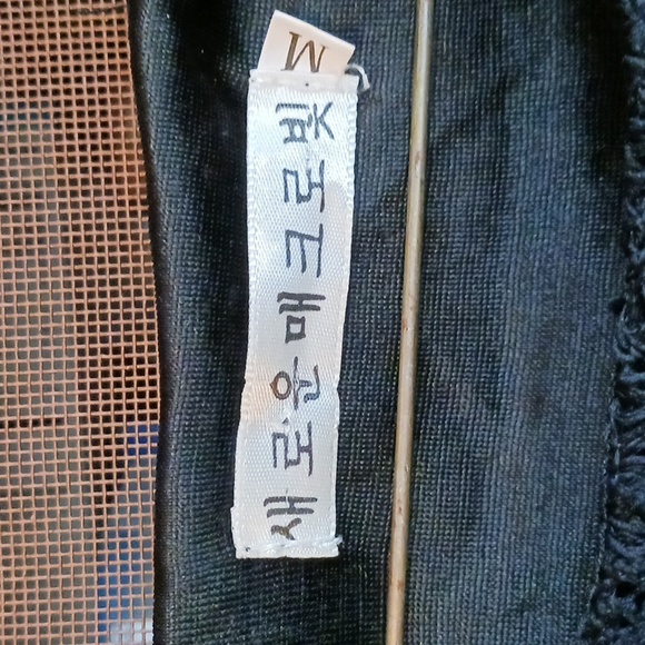 Womans Blouse Top M. Black Dressy - Picture 2 of 7